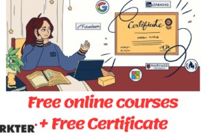 100% Free online courses + Free Certificate 2025