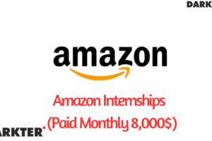 Amazon Internships 2025 (Paid Internships)
