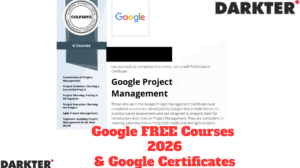 Google FREE Courses 2026 + Google Certificates