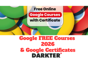 Google FREE Courses 2026 + Google Certificates
