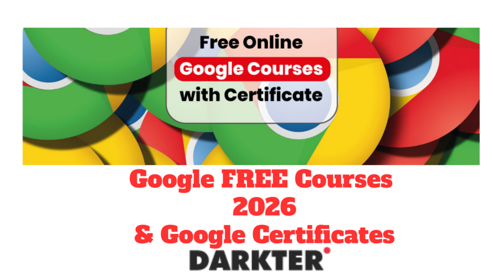 Google FREE Courses 2026 + Google Certificates