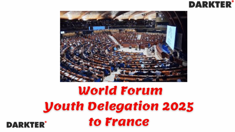 World Forum 2025 Youth Delegation to France