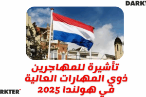 تأشيرة للمهاجرين ذوي المهارات العالية في هولندا 2025