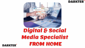 Digital & Social Media Specialist FROM HOME