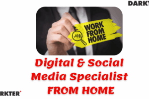 Digital & Social Media Specialist FROM HOME