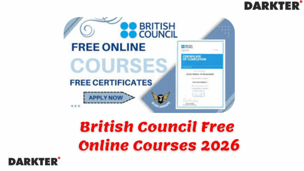 British Council Free Online Courses 2026