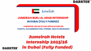 Jumeirah Hotels Internship 2025/26 in Dubai