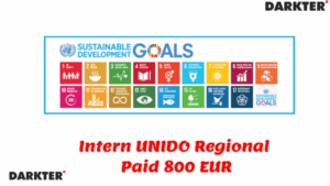Intern UNIDO Regional Paid 800 EUR