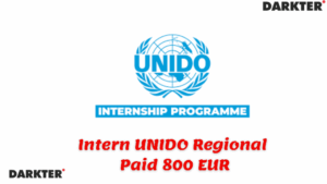 Intern UNIDO Regional Paid 800 EUR