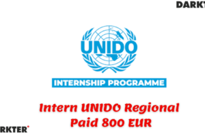 Intern UNIDO Regional Paid 800 EUR
