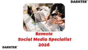 Remote Social Media Specialist 2026