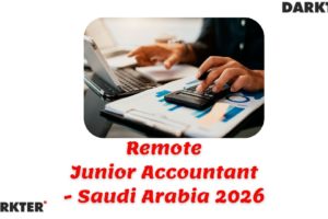 remote Junior Accountant - Saudi Arabia 2026