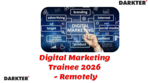 Digital Marketing Trainee 2026 - Remotely