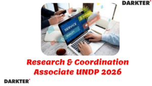 Research & Coordination Associate UNDP 2026