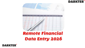Remote Financial Data Entry 2026