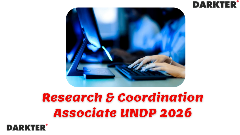 Research & Coordination Associate UNDP 2026