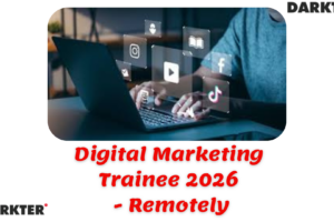 Digital Marketing Trainee 2026 - Remotely