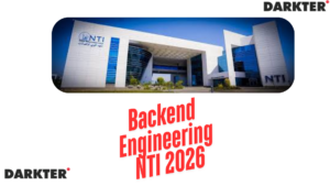 Backend Engineering NTI 2026