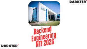 Backend Engineering NTI 2026