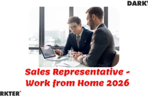 Sales Representative - Work from Home 2026
