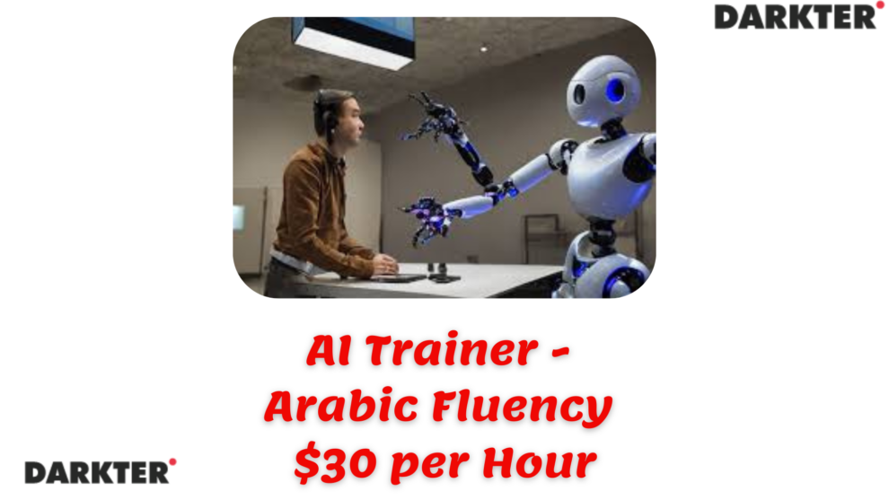 AI Trainer - Arabic Fluency $30 per Hour